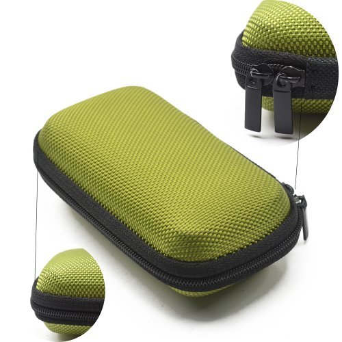 Headphone Case Hard - Xanh Hình Chữ Nhật Hình Cứng