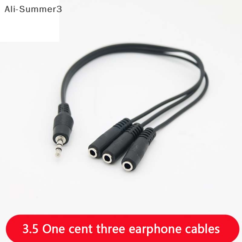 3.5mm 3 Way Port Aux Multi Hea - đánh giá và giá Earphone Splitter Jack