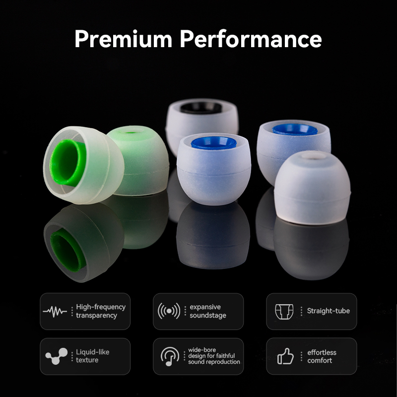 KBEAR 135 Silicone Eartips 3.9 - đánh giá và giá In Ear Monitor Iem