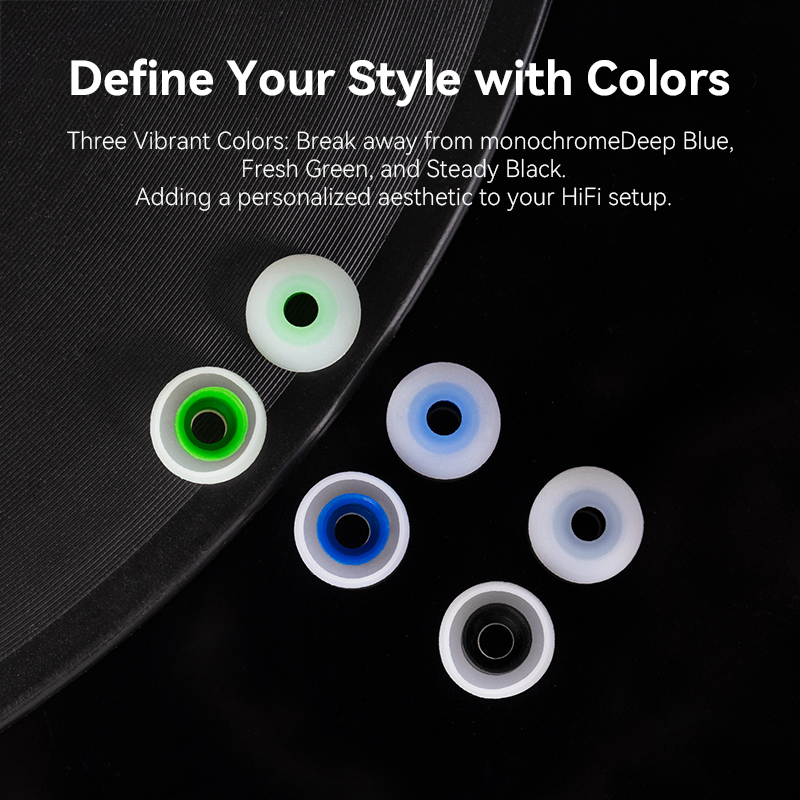 KBEAR 135 Silicone Eartips 3.9 - đánh giá và giá In Ear Monitor Iem
