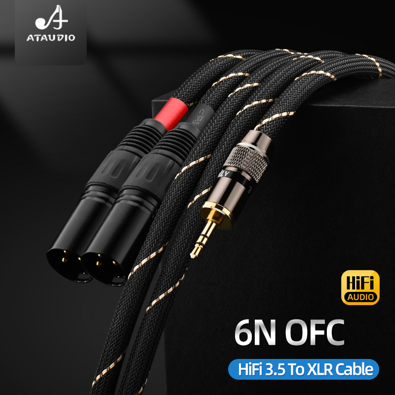 High Quality HiFi 3.5mm to 2XL - đánh giá và giá Earphone Splitter Jack