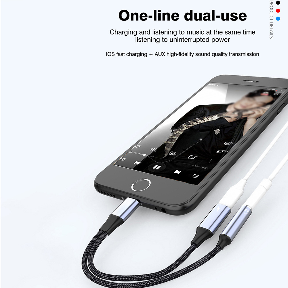 2 In 1 Type C to C 3.5mm Audio - đánh giá và giá Earphone Splitter Jack