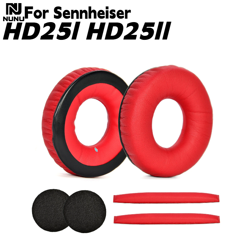 Replacement Red protein leathe - đánh giá và giá Sennheiser Headphone Hd 25