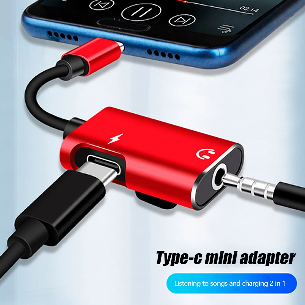 2-in-1 USB-C to 3.5mm Jack Ada - đánh giá và giá Earphone Splitter Jack