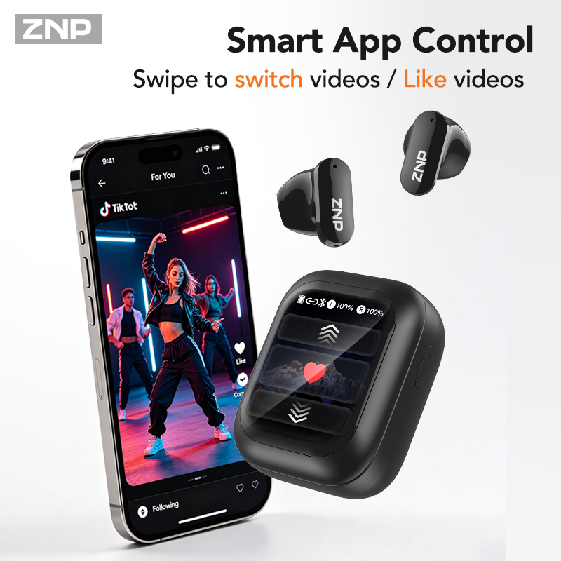 ZNP N04 TWS Wireless Earbuds W - đánh giá và giá Earbuds Charging Case