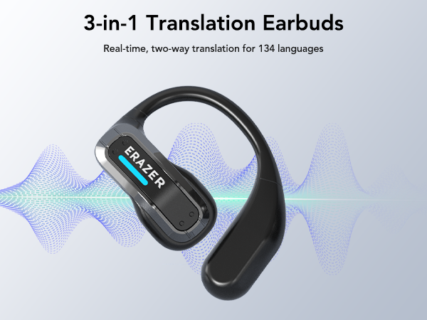 ERAZER X8 Real Time Translatio - đánh giá và giá Usb C Earphone