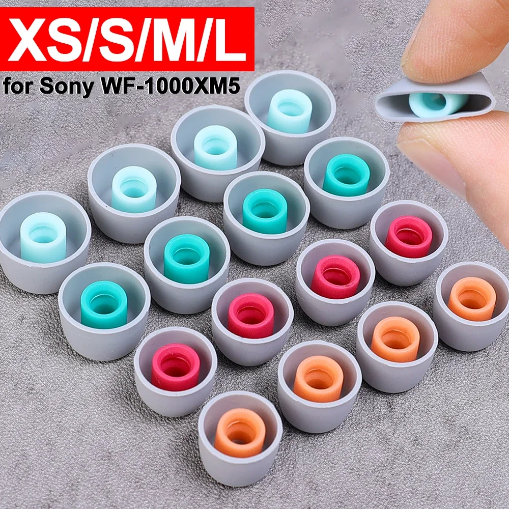 Noise Cancelling Earbuds Soft  - đánh giá và giá Silicone Ear Tip Replacement