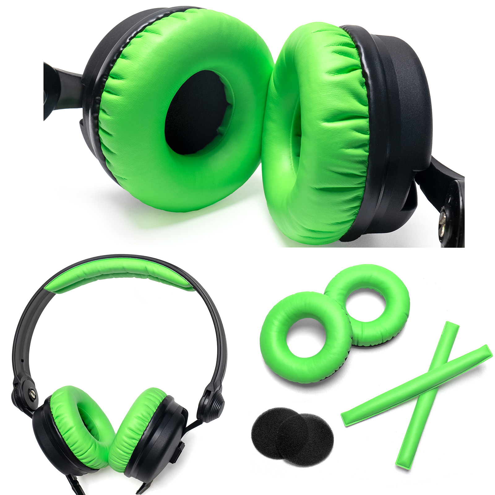 Giả Da Tai Thay Thế Miếng Lót  - đánh giá và giá Sennheiser Headphone Hd 25