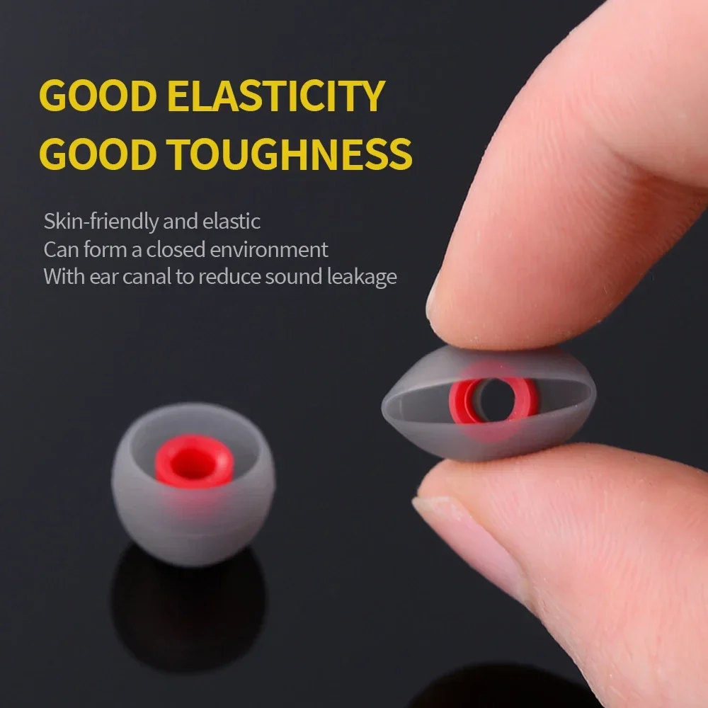 1/60Pairs Silicone in-Ear Earp - đánh giá và giá Silicone Ear Tip Replacement