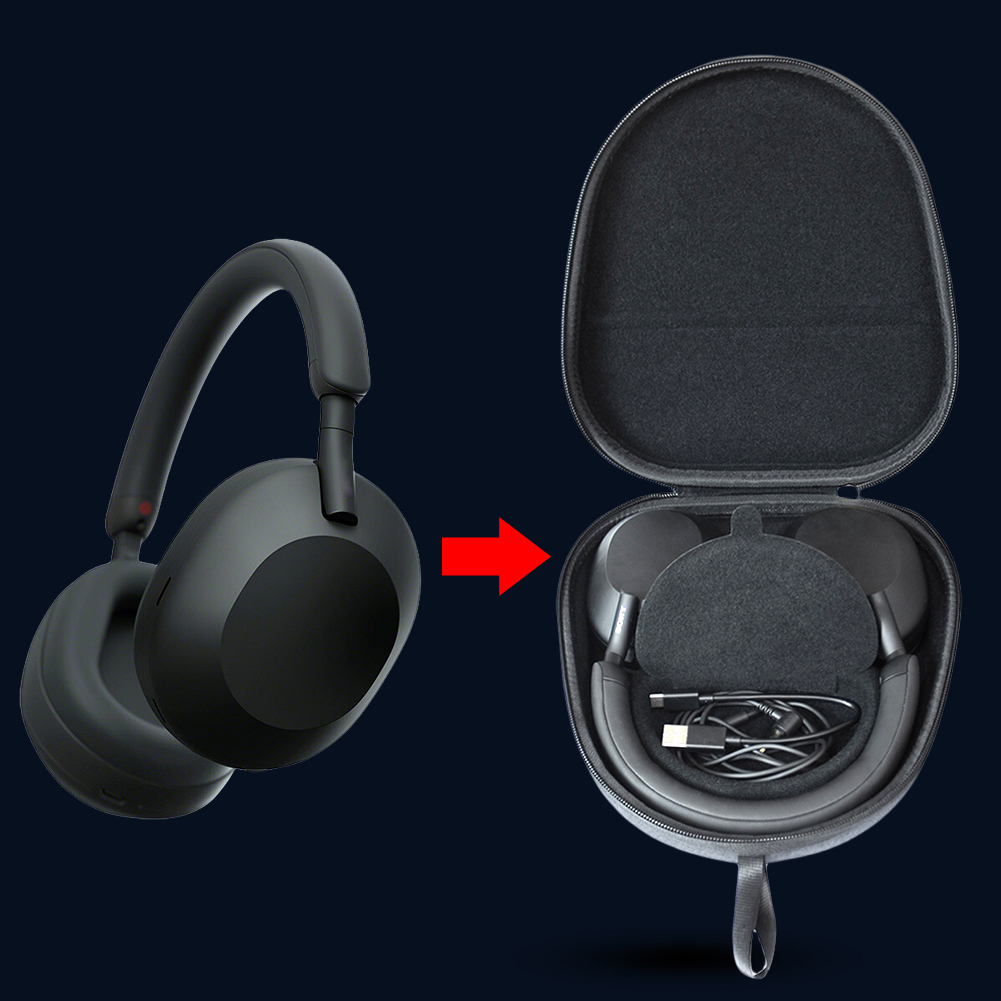 Protective Hard Case EVA Hard  - đánh giá và giá Headphone Case Hard