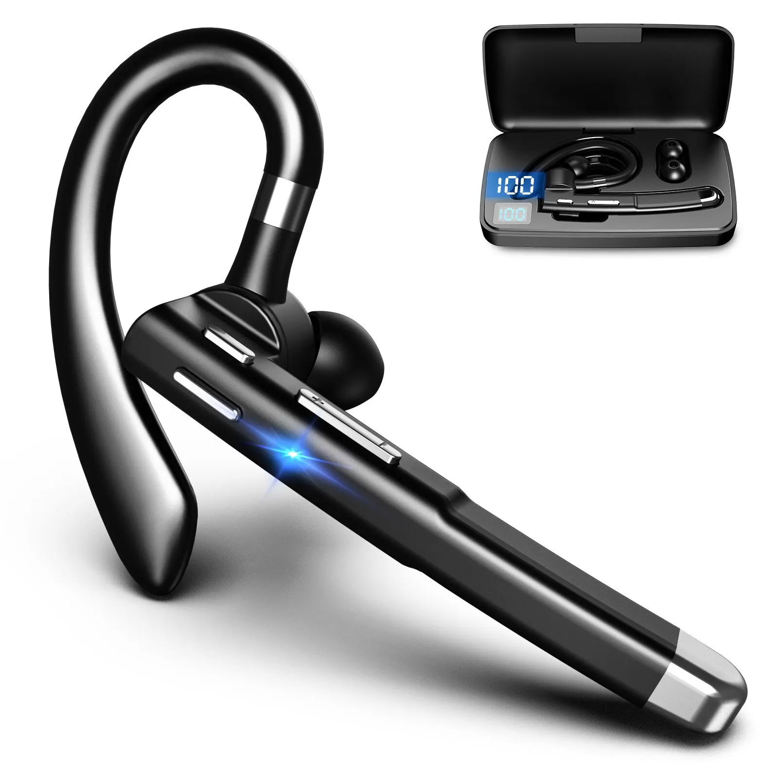 Bluetooth Headset Noise Cancel - đánh giá và giá Sports Earphone Hook